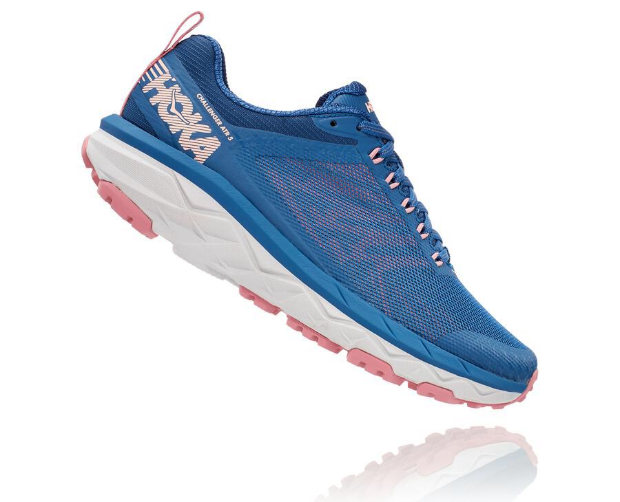 Hoka One One Trailove Tenisky Damske Modre - Challenger ATR 5 - 01537-JOXP